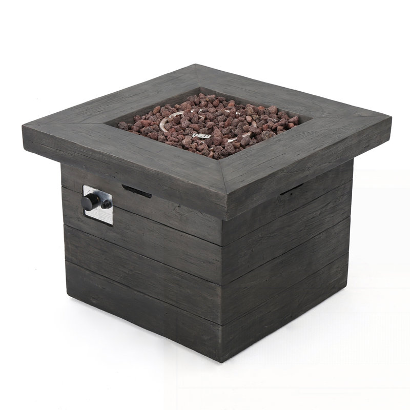 Modern Outdoor Fire Pit, Gray