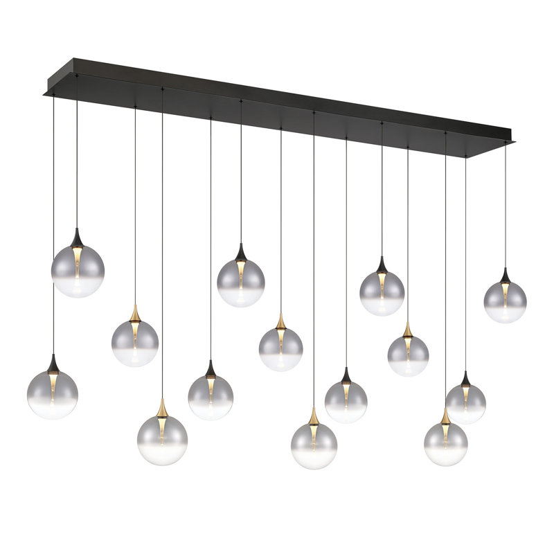 Lustre 14 "72" Iissa, Gold/Black Smoke