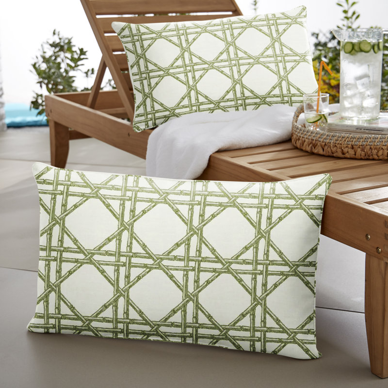 Housse et insert de coussin rectangulaire intérieur / extérieur New Sunbrella® 2023 Sunbrella®, 12 po x 24 po