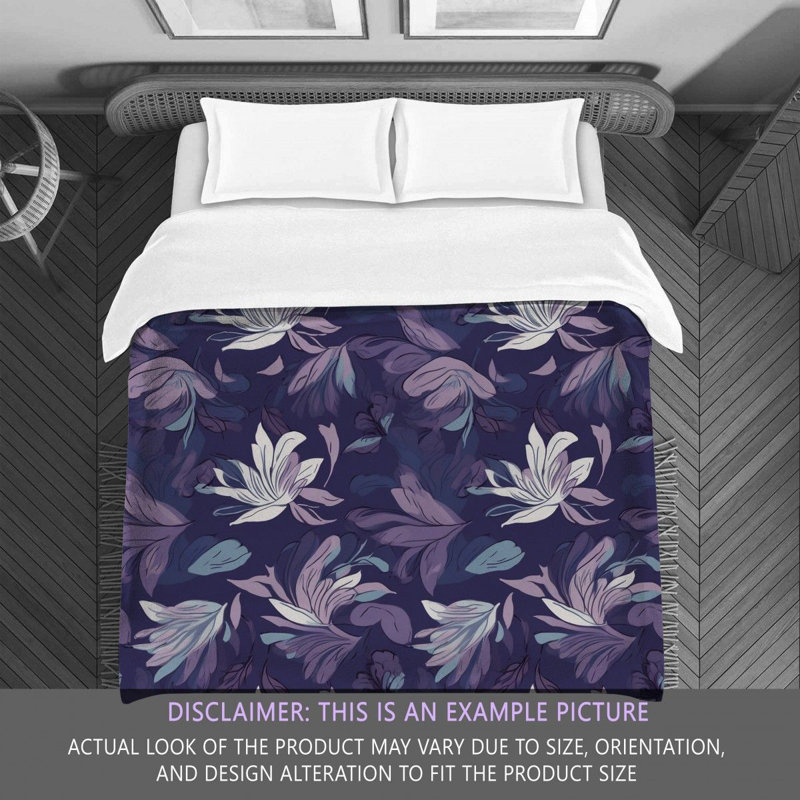 Brionni Polyester Floral Comforter, Twin Extra Long Comforter
