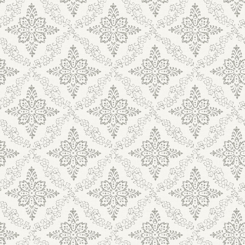  33' x 20.5'' Wallpaper Roll, Light Grey