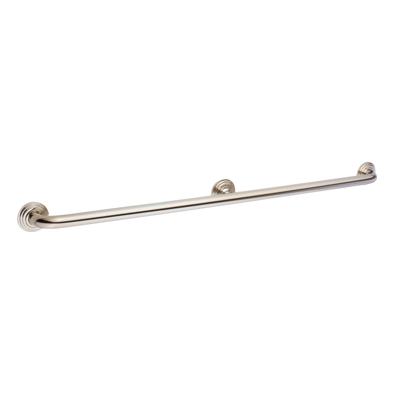 Chelsea Grab Bar, 42" W, Polished Brass