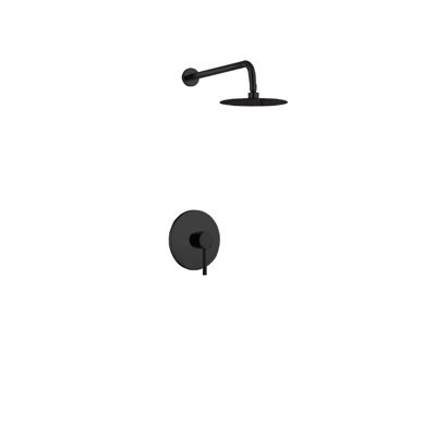 Aqua Rondo Complete Shower System with Rough in-Valve