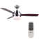 52" 4 - Blade Standard Ceiling Fan with Pull Chain and Light Kit Included