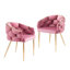 Chaises d'appoint luxueuses Gurpreet-1935693200