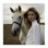 «Girl in White with Horse», art mural par RB