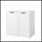 Laundry Cabinet With Doors And Shelf