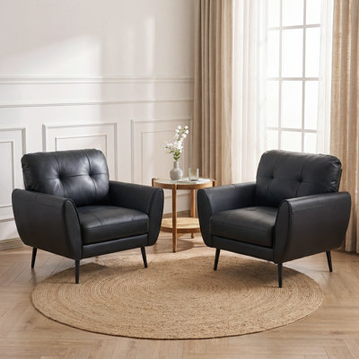 Corvo Faux Leather Armchair