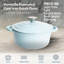 Cocotte ronde en fonte émaillée Lexi Home-92993005-80690449