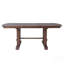 Table de salle à manger extensible 59 "à 77", table de cuisine en bois de ferme avec rallonge amovible, grande table extensible pour 4 à 8 (cerisier), table-1685881783
