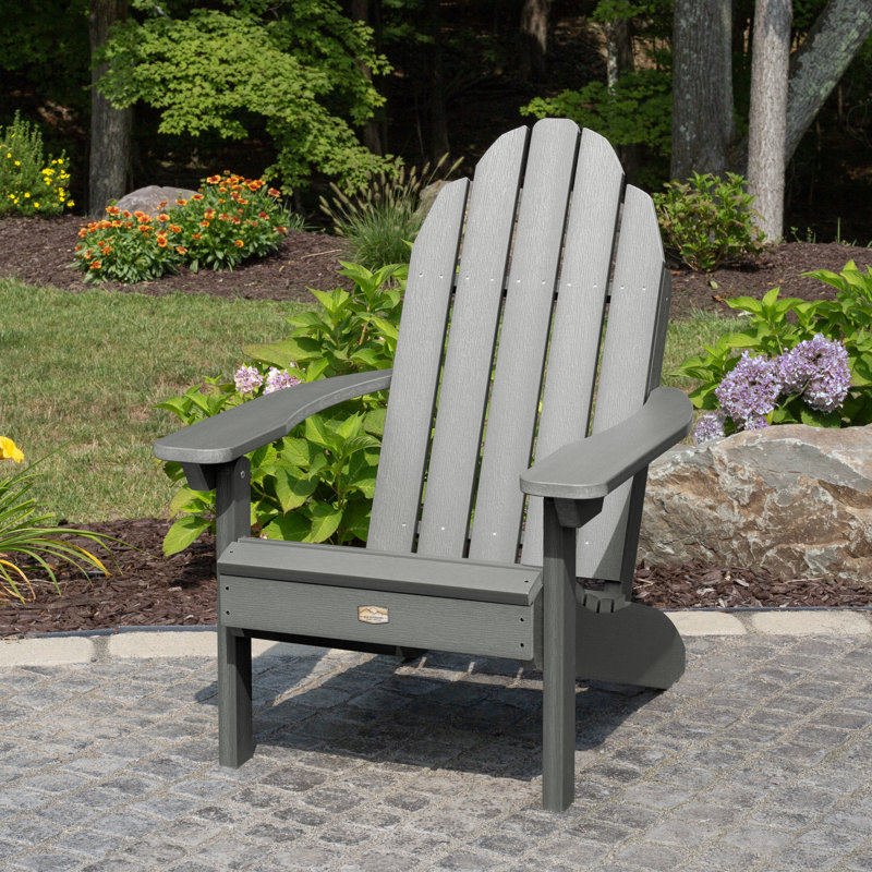 The Mountain Bluff Essential Adirondack Chair, Gray