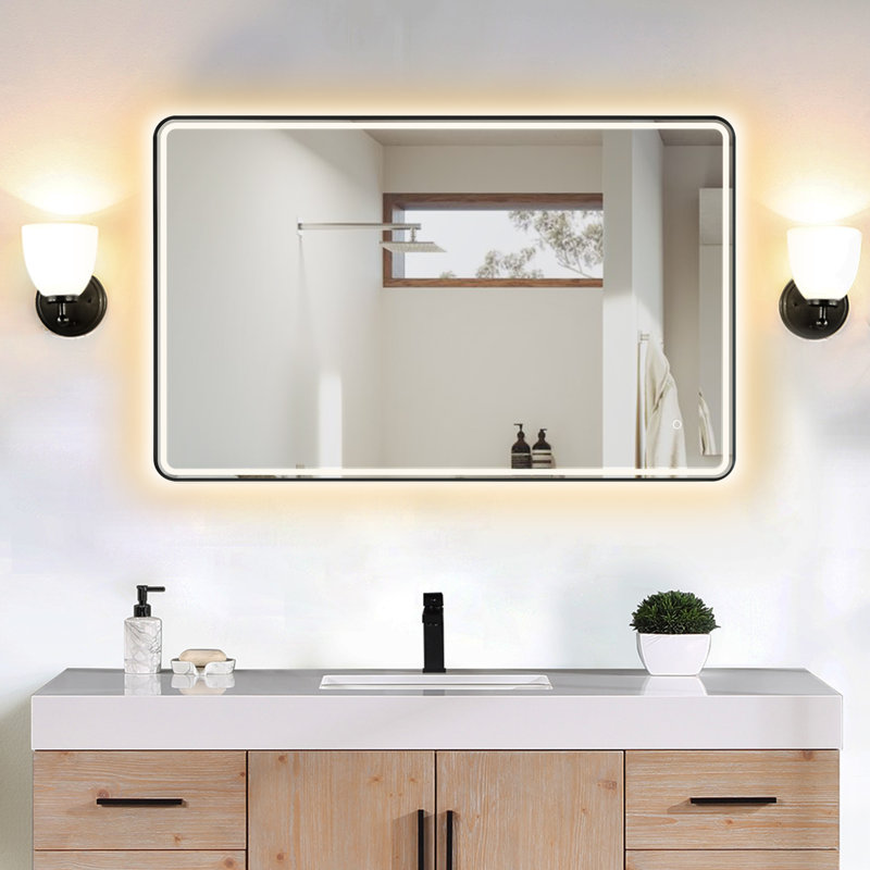 Miroir Viaggi, Noir, 30 po x 48 po