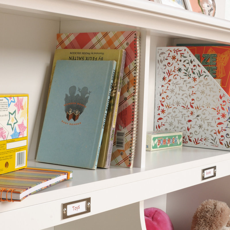 Bookcase/Footboard, White Finish