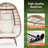 Carlitta Wicker Outdoor Lounge Chair-1521787297