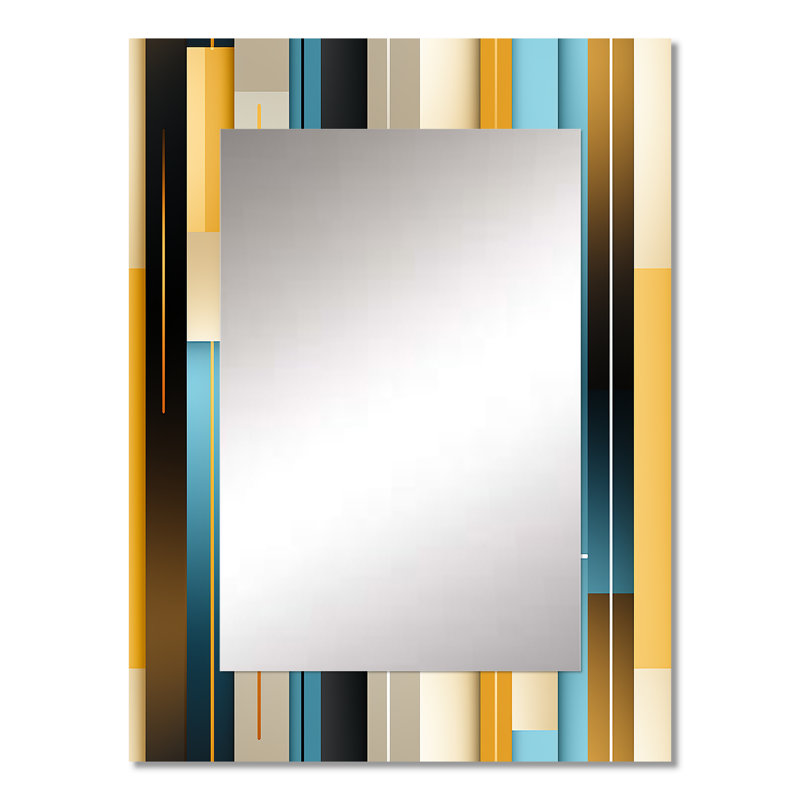 Motif rayé chic urbain Alyia, 32 po x 24 po