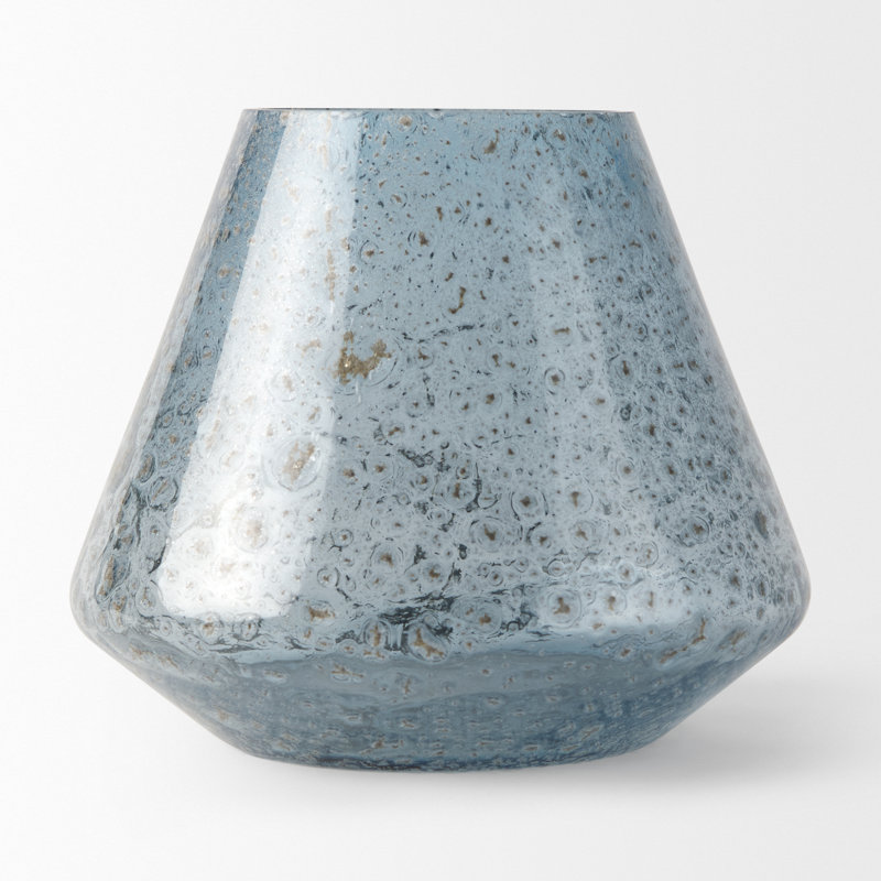 Daiym Glass Table Vase, 6.77" H x 7.80" W x 7.80" D" 