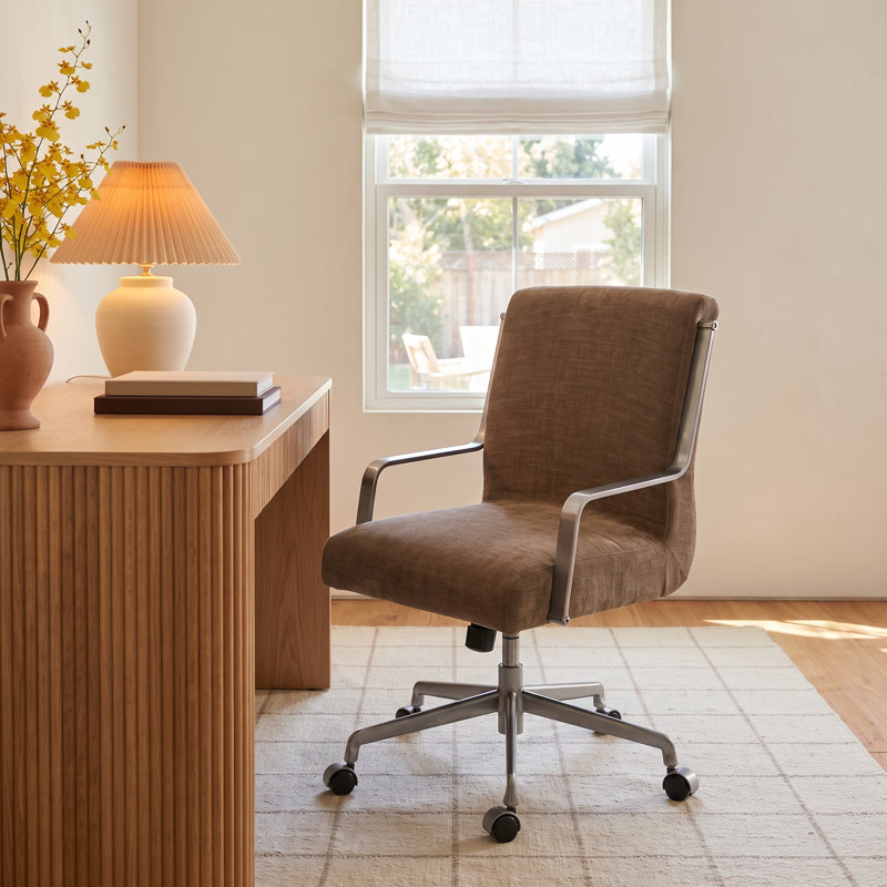 Gaten Modern Office Chair, Altair Mushroom