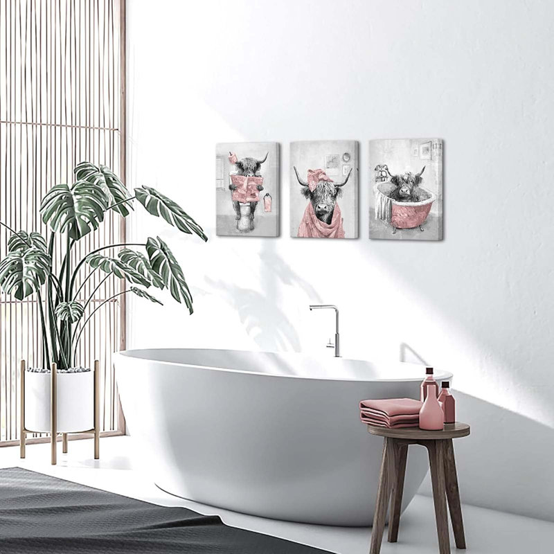 3 Piece Wrapped Canvas Wall Art