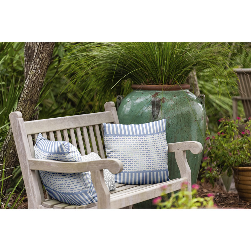 Coussin décoratif réversible Stripe A Balance, H 20 po x l 20 po, Peri rayé