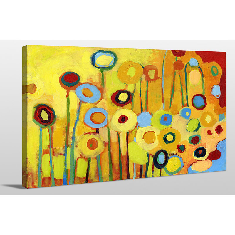 "Growing No.5" par Jennifer Lommers, reproduction d'art sur toile tendue, H 28 po x l 48 po x P 1,5 po