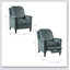 Fauteuil inclinable à pression, beau, confortable