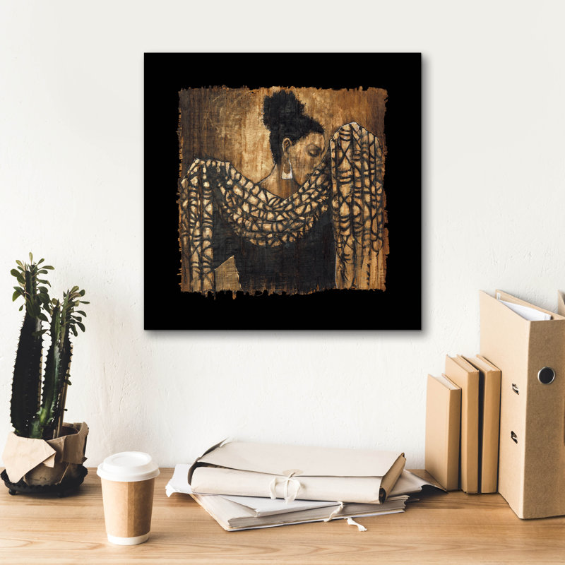 «In The Moment» par Monica Stewart, H 18 po x l 18 po x P 0,75 po