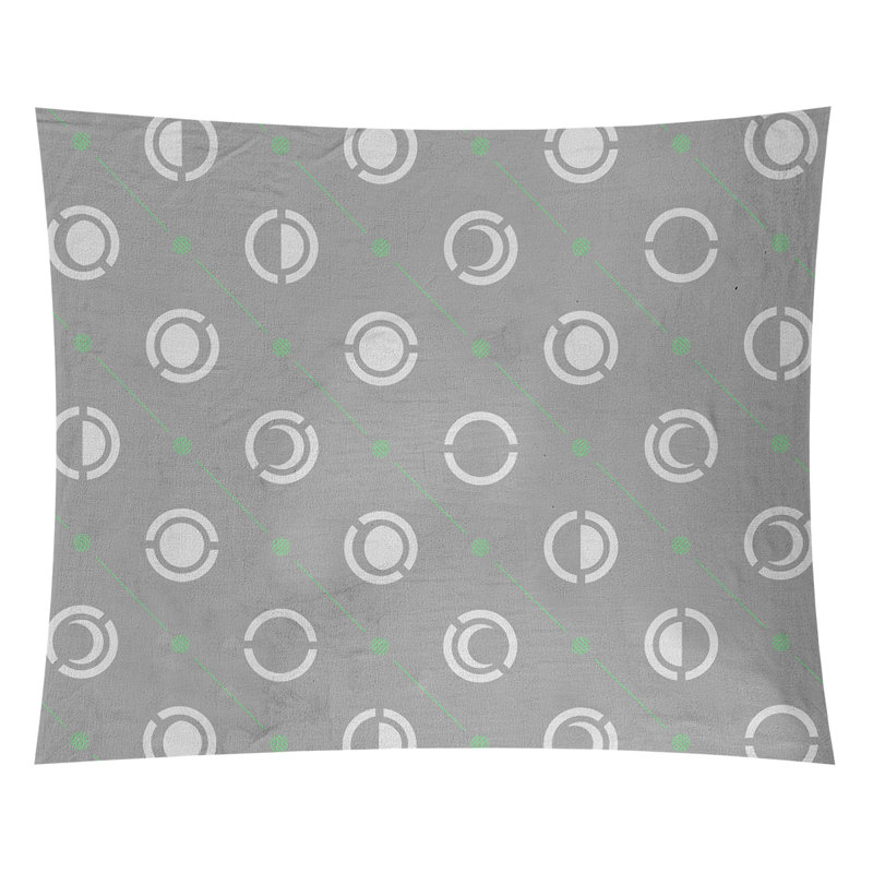 Tapisserie, H 27,5 po x l 37,5 po, Vert