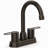 Double Handle  High-Arc Centerset RV Bathroom Faucet(Set of 2)-128613791