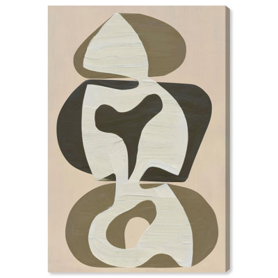 Décoration murale moderne sur toile Shapes of Sage II par Art Remedy