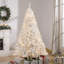 Sapin de Noël artificiel de 6 pi avec des branches réalistes, 250 lumières DEL chaudes et 1000 pointes-1743484029