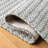 Sullivan Flatweave Wool Light Gray/Ivory Area Rug-807942366