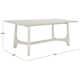 Burk 76" Trestle Dining Table