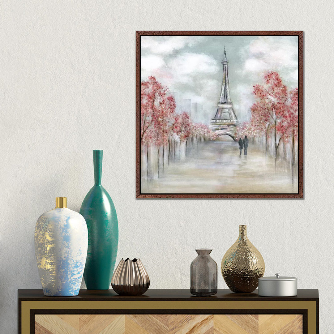 Paris In Springtime von Tava Studios - Galerie-Giclée auf Leinwand