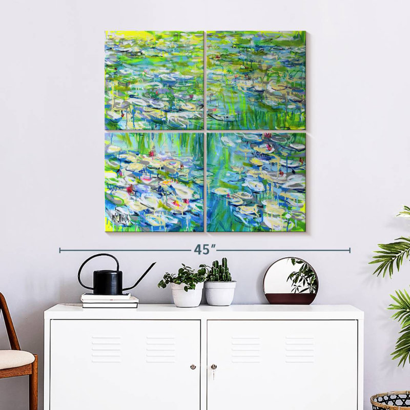 Monet Monet Monet Fluo, H 32 po x l 32 po