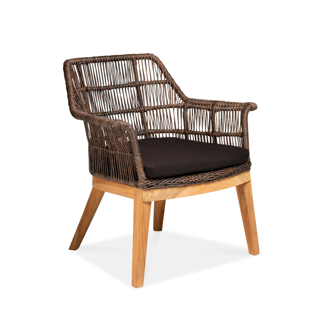 Tolar Premium All-Weather Wicker Outdoor Lounge Chair Bayou Breeze