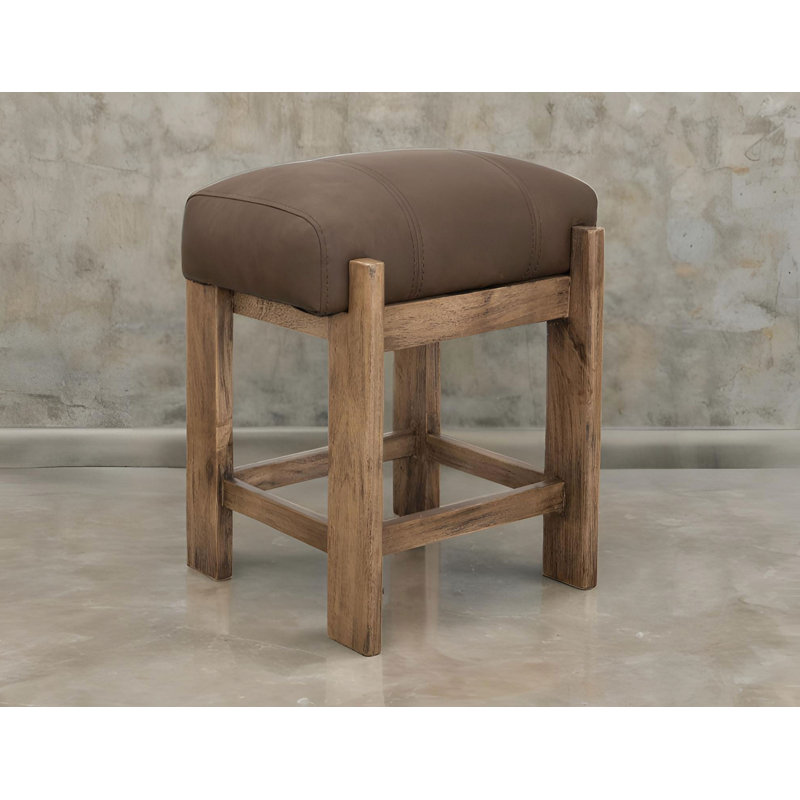 Tabouret Dobby 24 po, Brun chameau