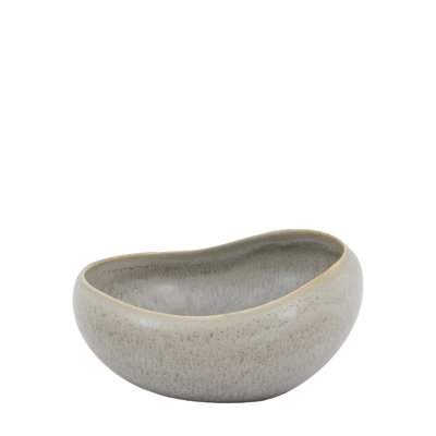 Cohasset Pebble Glaze Bowl Dove Grey