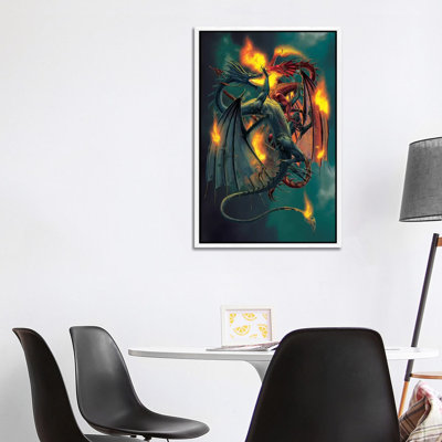 Clash Of The Titans by Vincent Hie - Print on Canvas