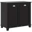 Armoire à linge double inclinable, armoire de rangement pour salle de bain avec panier à 2 compartiments, armoire de plancher moderne pour salle de bain