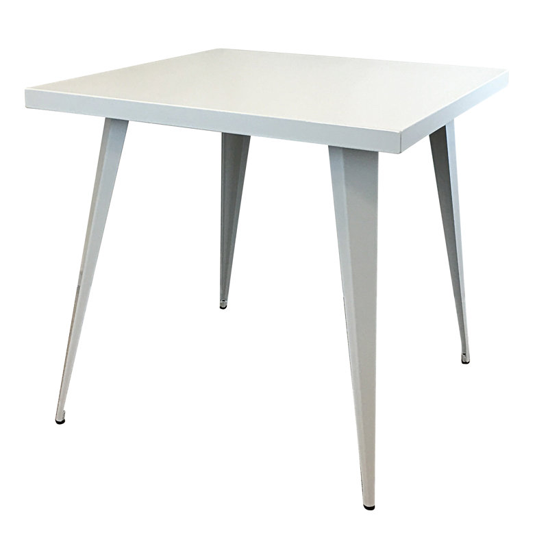 Cephei Square Dining Table, White