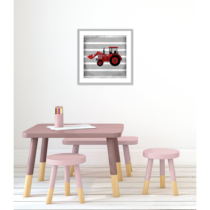en adhésif rouge 3 pi, H 22,5 po x l 22,5 po x P 1,18 po, Encadré de boîte argent