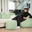 Coussin en fausse fourrure réversible Raya (ensemble de 2)-787587380
