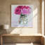«Pretty In Pink», art mural texturé encadré-932691894-932691913