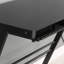 Wendell L-Shaped Glass Top Metal Base Computer Desk-21134344