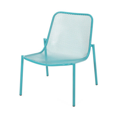 Chaises empilables d'extérieur, maille délicieuse, l 26 po x P 21,83 po, chaises sarcelle, extérieur, couleur