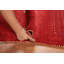 Tapis rouge Gabbeh 5 x 8