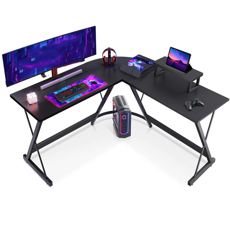 Metal Base Computer Desk