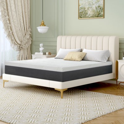 Alwyn Home10/12/14 inch extra large mattress, cooling extra large memory foam mattress for cool sleep, 5-zone ergonomic decompression support, mattres by Alwyn Home