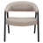 Chaise d'appoint moderne - champignon / noir sélectionné
