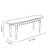 Tenesia Solid Wood Bench